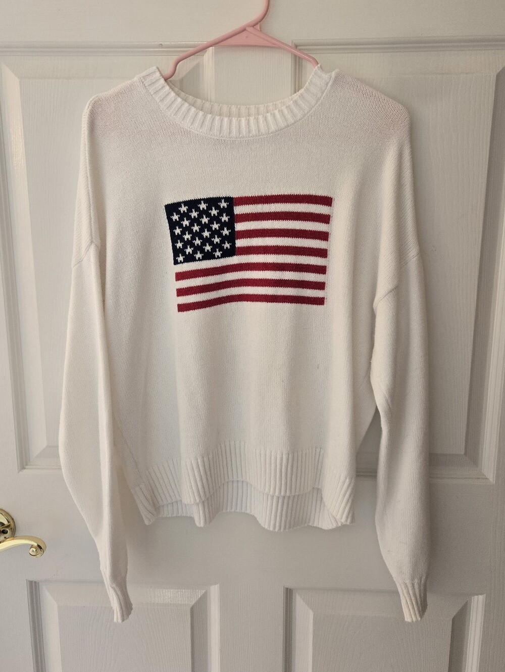 Hollister American Flag Sweater XS